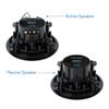 Pyle Ceiling and Wall Mount Speaker - Wireless Bluetooth 6.5" Dual 2-Way Audio Stereo Sound Subwoofer Kit w/ 300 Watts, in-Wall & in-Ceiling Flush Mount for Home Surround System - Pyle PWRC65BT White view 3