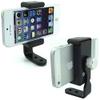 AccessoryBasics 360 Swivel Smartphone Holder with 5/8" Metal Tripod Microphone Mic Stand Adapter Mount for All Smartphones view 3