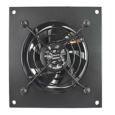 Coolerguys Programmable Thermal Controlled Cooling Kits for Cabinets, AV, and Components (Plastic, Single 80mm)