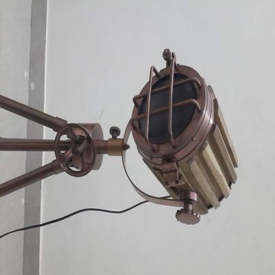 THOR INSTRUMENTS Vintage Designer Decorative Living Room Floor Lamp with Tripod Searchlight Gift Rustic Vintage Home Decor Gifts