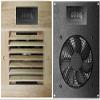 Coolerguys Programmable Thermostat Cooling Kit for Cabinets, AV, and Components (Oak, Single 120mm Pro) view 2