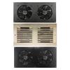 Coolerguys Programmable Thermal Controlled Cooling Kits for Cabinets, AV, and Components (Plastic, Dual 120mm) view 2