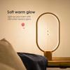 Allocacoc Heng Balance lamp Modern Magnetic Floating Switch USB Powered LED Table lamp, Desk lamp, Wooden Bedside Nightlight, Contemporary Soft Light, Office, Home Gift Oval view 4