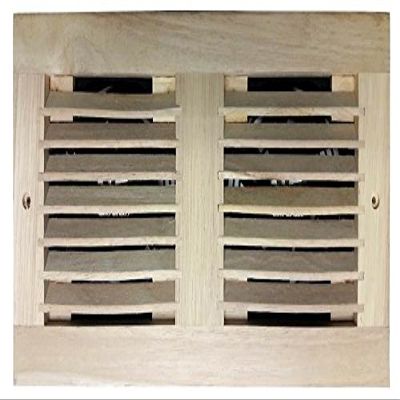Coolerguys Programmable Thermal Controlled Cooling Kits for Cabinets, AV, and Components (Oak, Dual 120mm)