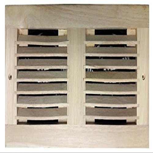 Coolerguys Programmable Thermal Controlled Cooling Kits for Cabinets, AV, and Components (Oak, Dual 120mm)