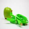 DJ TechTools Chroma Cables Right-Angled USB-A to USB-B Cable | 1.5m / 5 ft | Audio Optimized | Shielded from Interference | Cable Tie (Green) view 3