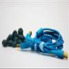 DJ TechTools Chroma Cables Right-Angled USB-A to USB-B Cable | 1.5m / 5 ft | Audio Optimized | Shielded from Interference | Cable Tie (Blue) view 3