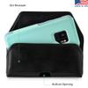 Turtleback Holster Made for Samsung Galaxy S9 with OB Commuter case Black Belt Case Leather Pouch with Executive Belt Clip Horizontal view 3