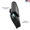 Turtleback Holster Made for Samsung Galaxy S9 with OB Commuter case Black Belt Case Leather Pouch with Executive Belt Clip Horizontal view 4