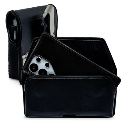 Turtleback Leather Phone Clip for Galaxy S26 Ultra, S25 Ultra, S24 Ultra to S20 Ultra - Medium - Premium Heavy-Duty Belt Clip Fits Symmetry or Commuter Medium Size Cases