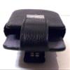 Holster Leather Swivel Holster for Rim BlackBerry Q10 - Retail Packaging - Black view 2