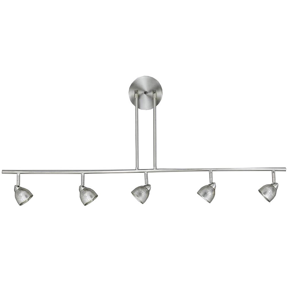 Cal Lighting SL-954-5-BS/CWH Five Light Pendant from Serpentine Collection 48.38 inches
