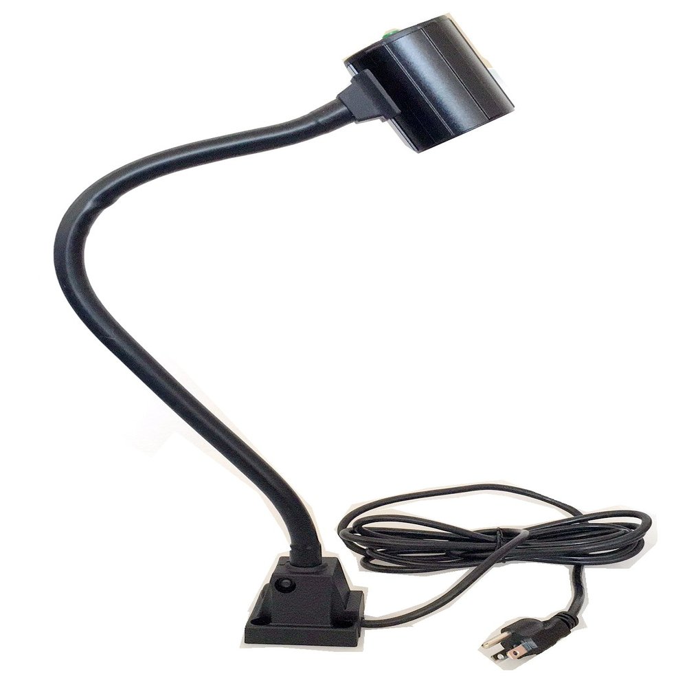 BiNFU COB LED Light, LED Industrial Working light, 4.5W, Goose Neck Work Light,110V with Plug