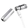 MecArmy BL43 Handheld Mini EDC Flashlight with Micro USB Charging, Portable Rechargeable Everyday Carry Keychain Torch|130 lumens Outdoor Waterproof Lamp (Titanium Polished) view 3