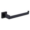 Shile Black Bath Towel Holder Towel Ring Hanging Towel Hanger Bathroom Accessories view 1