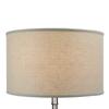 FenchelShades.com 18" Top Diameter x 18" Bottom Diameter 11" Height Cylinder Drum Lampshade USA Made (Designer Natural) view 3