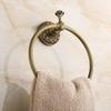 Beelee Wall Mounted Towel Ring/Towel Holder,Solid Brass Construction, Antique Bronze Finish,Bathroom Accessories view 2