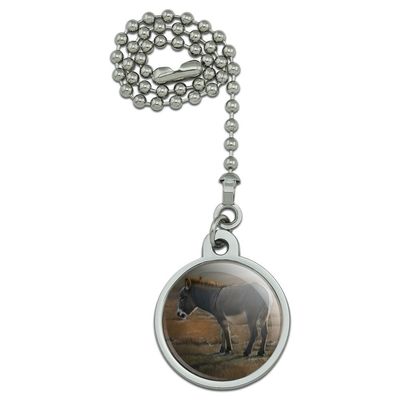 GRAPHICS & MORE Burro Small Donkey Ceiling Fan and Light Pull Chain