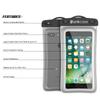 Waterproof Phone Pouch, PunkBag Universal Floating Dry Case Bag for Most Cell Phones incl. iPhone 8 Plus & Samsung Galaxy S9 | Perfect for Keeping Your Cellphone & Valuables Dry and Safe [Clear] view 2
