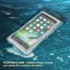 Waterproof Phone Pouch, PunkBag Universal Floating Dry Case Bag for Most Cell Phones incl. iPhone 8 Plus & Samsung Galaxy S9 | Perfect for Keeping Your Cellphone & Valuables Dry and Safe [Clear] view 3