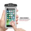 Waterproof Phone Pouch, PunkBag Universal Floating Dry Case Bag for Most Cell Phones incl. iPhone 8 Plus & Samsung Galaxy S9 | Perfect for Keeping Your Cellphone & Valuables Dry and Safe [Clear] view 4