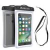 Waterproof Phone Pouch, PunkBag Universal Floating Dry Case Bag for Most Cell Phones incl. iPhone 8 Plus & Samsung Galaxy S9 | Perfect for Keeping Your Cellphone & Valuables Dry and Safe [White] view 1