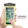 Waterproof Phone Pouch, PunkBag Universal Floating Dry Case Bag for Most Cell Phones incl. iPhone 8 Plus & Samsung Galaxy S9 | Perfect for Keeping Your Cellphone & Valuables Dry and Safe [Green] view 4