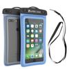 Waterproof Phone Pouch, PunkBag Universal Floating Dry Case Bag for Most Cell Phones incl. iPhone 8 Plus & Samsung Galaxy S9 | Perfect for Keeping Your Cellphone & Valuables Dry and Safe [Blue] view 1