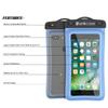 Waterproof Phone Pouch, PunkBag Universal Floating Dry Case Bag for Most Cell Phones incl. iPhone 8 Plus & Samsung Galaxy S9 | Perfect for Keeping Your Cellphone & Valuables Dry and Safe [Blue] view 2