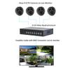 InstallerCCTV Video Quad Color 4CH Multiplexer 2 BNC Output with Remote Control and Free 1Amp Power Adapter view 3