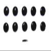 VATH Silicone Rubber Feet 7mm(L) x 7mm(W) x 1.5mm(H) 10pcs Self Adhesive [RB242] view 1