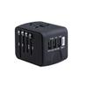 DelMar&Sun Universal Travel Power Adapter with 3xUSB Type C USB and Zipper Bag for US UK EU AU Counties Compatible with SAUNORCH Universal Power Adapter view 1