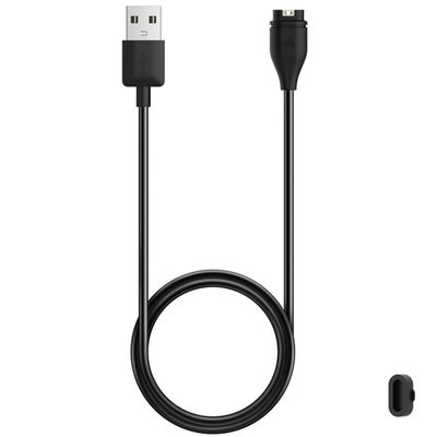 Charger for Garmin Vivoactive 6/5/4/4s/3, Replacement USB Charging Cable with Black Dust Plug for Garmin Watch(1)