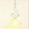 My Pretty Pale Yellow Unicorn with Faceted Glass Ceiling Fan Pull view 4
