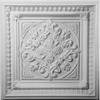 Ekena Millwork CT24X24ED Edwards Ceiilng Tiles, 24"W x 24"H x 2 3/8"P , Primed view 1