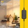 GETINLIGHT 2.5-Inch LED Puck Light Kit, 3-Pack, Plug-in, 3000K, White view 3