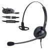 MKJ Telephone Headset for Cisco Phones, Wired Headphones with Microphone Noise Cancelling, Corded RJ9 Office Headset for Cisco CP-7821 7861 7942G 7960G 7975G CP-7841 8811 8841 8851 8861 8865 9951 view 1
