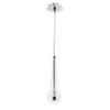 Oxygen Lighting Oxygen 3-650-14 Contemporary Modern LED Pendant from Comet Collection in Chrome Finish, Clear Glass view 1
