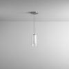 Oxygen Lighting Oxygen 3-609-124 Contemporary Modern LED Pendant from Gratis Collection in Pewter, Silver Finish, Satin Nickel view 3