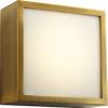 Oxygen Lighting Oxygen 3-610-40 Contemporary Modern LED Ceiling Mount from Pyxis Collection Antique Finish, Aged Brass view 3
