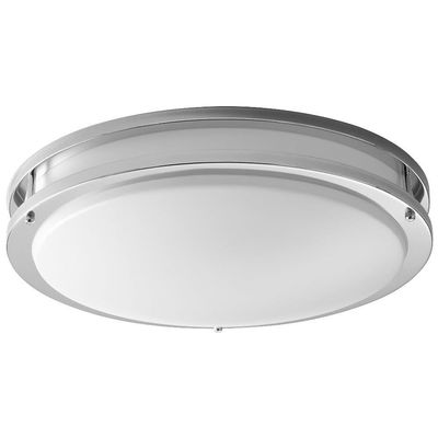 Oxygen Lighting Oxygen 3-619-14 Contemporary Modern LED Ceiling Mount from Oracle Collection Finish, Polished Chrome