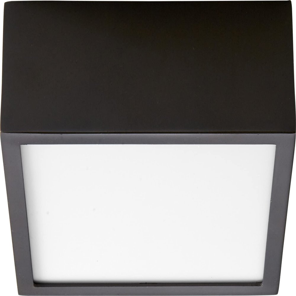 Oxygen Lighting Oxygen 3-610-22 Contemporary Modern LED Ceiling Mount from Pyxis Collection Dark Finish, Oiled Bronze