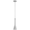 Oxygen Lighting Oxygen 3-652-14 Contemporary Modern LED Pendant from Liberty Collection in Chrome Finish, Clear Glass view 4