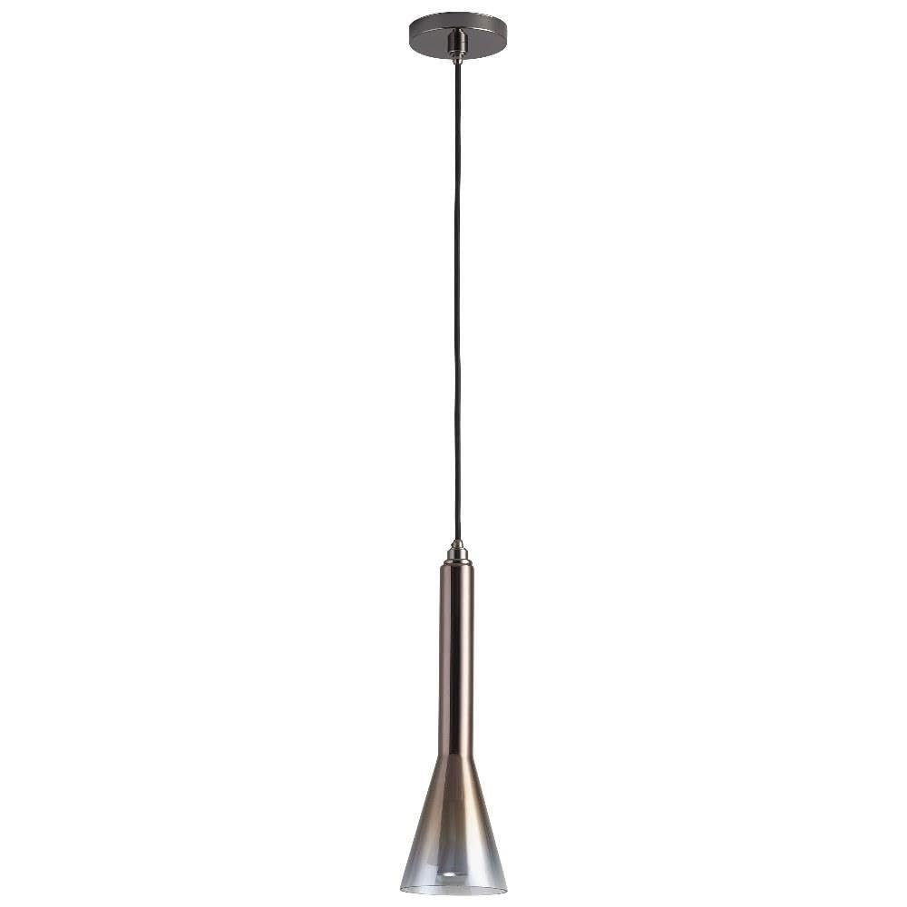 Oxygen Lighting Oxygen 3-652-2018 Contemporary Modern LED Pendant from Liberty Collection in Bronze/Dark Finish, Coffee Ombre