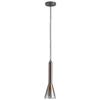 Oxygen Lighting Oxygen 3-652-2018 Contemporary Modern LED Pendant from Liberty Collection in Bronze/Dark Finish, Coffee Ombre view 1