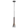 Oxygen Lighting Oxygen 3-652-2018 Contemporary Modern LED Pendant from Liberty Collection in Bronze/Dark Finish, Coffee Ombre view 3