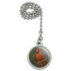 GRAPHICS & MORE Red Cardinal Bird On Branch Ceiling Fan and Light Pull Chain view 1