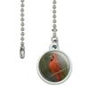 GRAPHICS & MORE Red Cardinal Bird On Branch Ceiling Fan and Light Pull Chain view 2