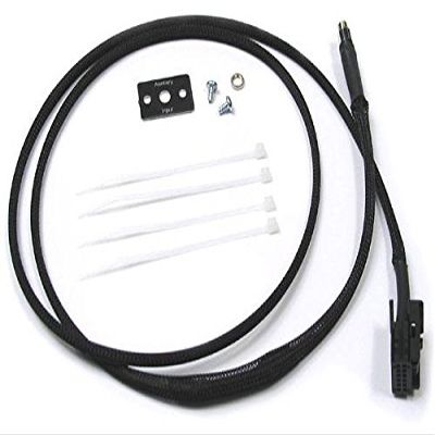 Atlantic British Ltd. Auxiliary Audio Input, Glove Box to Vehicle Audio Head Interface Kit 82110153367 for MINI Cooper 2003-2006