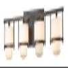 Z-Lite 3030-4V-BRZ-LED Porter Vanity, 4-Light 16 Total Watts, Bronze view 2